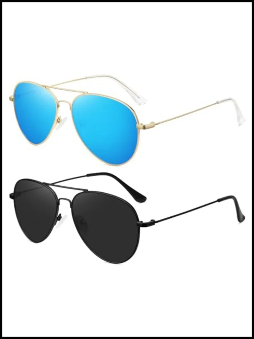 Classic Polarized Aviator Sunglasses Women Men UV Protection